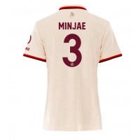 Camisa de Futebol Bayern Munich Kim Min-jae #3 Equipamento Alternativo Mulheres 2024-25 Manga Curta